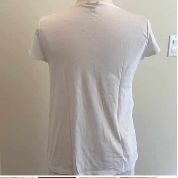 Ann Taylor rhinestone embellished chiffon t-shirt - Picture 5 of 5